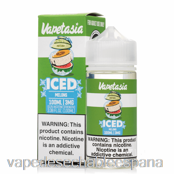 Vape Desechable España Melones Helados - Vapetasia - 100ml 0mg